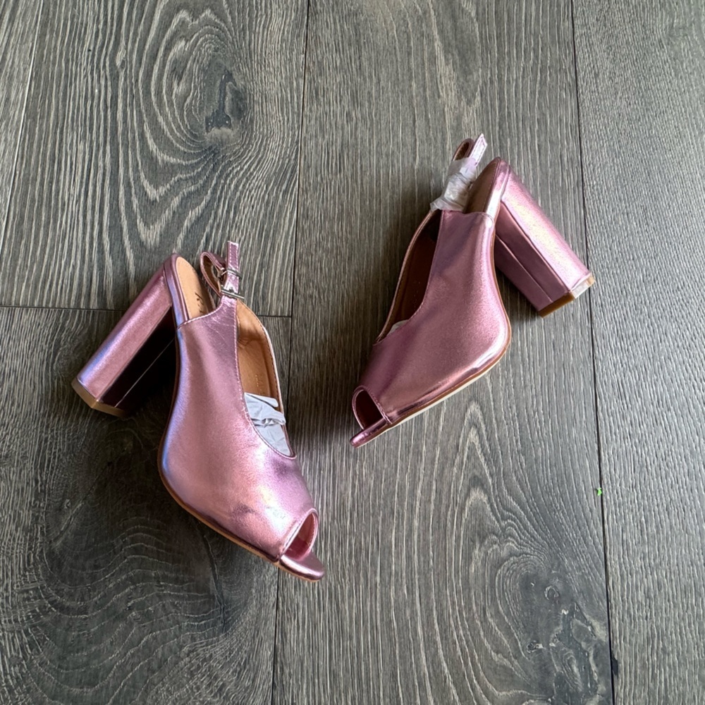 RAID Rai Pink Sling Back Heeled Sandals Size 7 - Picture 4 of 11